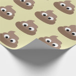 Papel De Regalo POOP FUNNY Birthday WRAPPING PAPER<br><div class="desc">POOP wrapping paper</div>