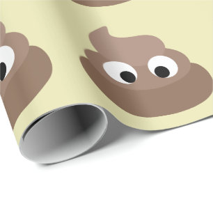 Papel De Regalo POOP FUNNY Birthday WRAPPING PAPER