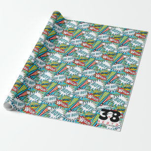 Papel De Regalo Pop Art Baby Boy