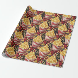 Papel De Regalo Popcorn Wrapping Paper