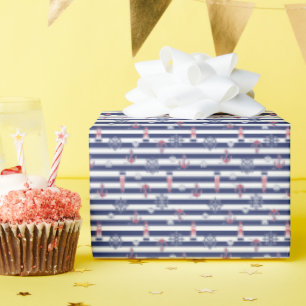 Papel De Regalo Por el patrón marino