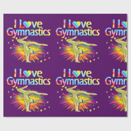 PAPEL DE REGALO POR FAVOR, ME ENCANTAN LOS GIMNASTICOS TRANSMITIEN