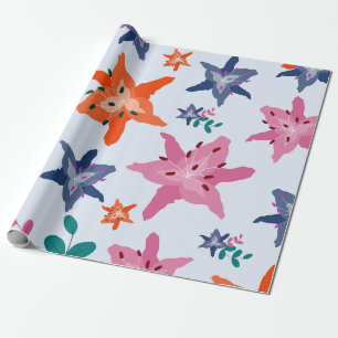 Papel De Regalo Por todas partes Lilies