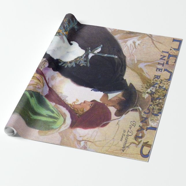 Papel De Regalo Portada internacional de Hearst's, Alphonse Mucha (Desenrollado)