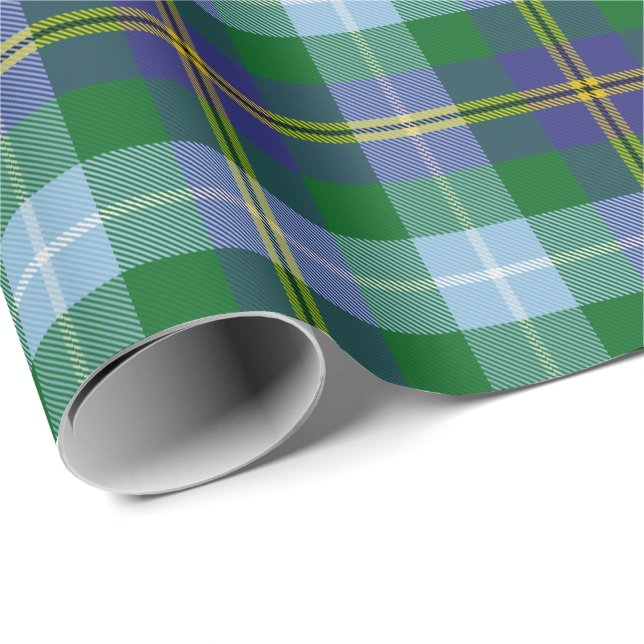 Papel De Regalo Porteous Clan Tartán (Esquina del rollo)