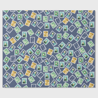Papel De Regalo Postal Worker Wrapping Paper