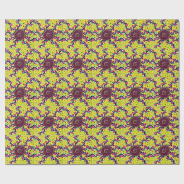 Papel De Regalo Póster Abstracto (Superficie plana)