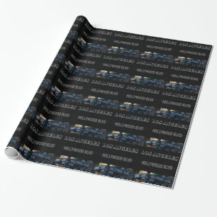 Papel De Regalo Poster Hollywood Blvd.