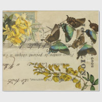 Posters de Decoupage del francés de la mariposa
