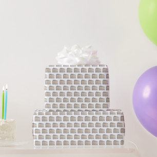 Papel De Regalo Postre de trozo de tarta de capa de escarcha de co