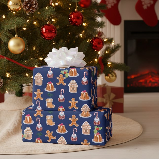 Papel De Regalo Postres navidades (Subido por el creador)