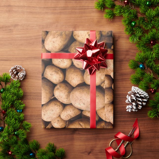 Papel De Regalo Potato (Regalo de vacaciones)