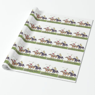Papel De Regalo Potros de polo