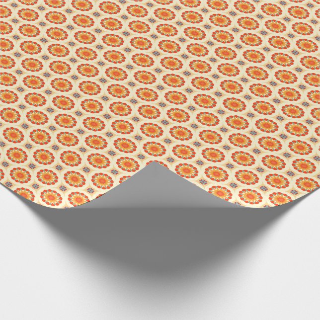 Papel De Regalo PP 575 Flores 2 de 3 (Esquina)