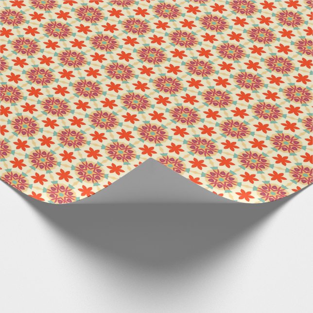 Papel De Regalo PP 577 Flores 3 de 3 (Esquina)