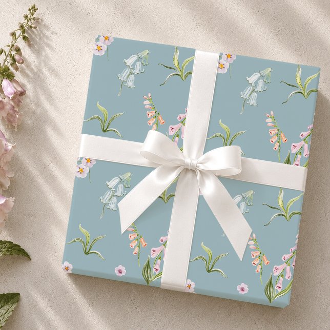 Papel de regalo pradera de flores silvestres paste (Subido por el creador)