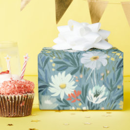 Papel De Regalo Pradera de verano de flores silvestres