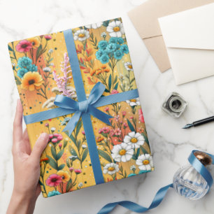 Papel De Regalo Prado del Atardecer