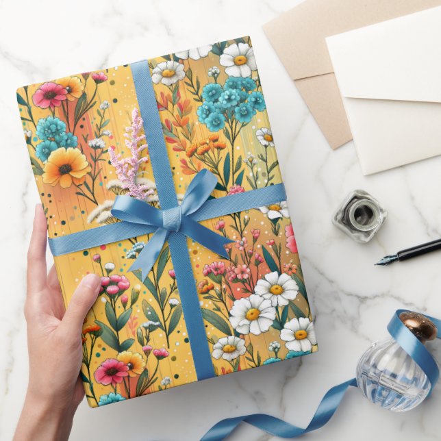 Papel De Regalo Prado del Atardecer (Regalar)