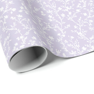 Papel De Regalo Prado Suave Neutral - Lavanda Polvorienta