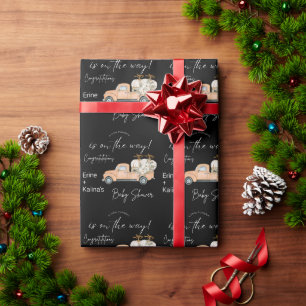 Papel De Regalo Precious Baby On Way Baby Shower