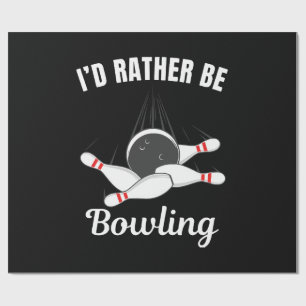 Papel De Regalo Preferiría estar jugando bolos