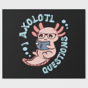 Papel De Regalo Preguntas de Ajolote