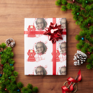 Papel De Regalo Premio Angel Navidades personalizados
