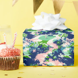 Papel De Regalo Preppy Palm Beach Golf