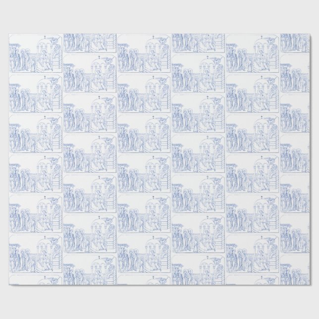Papel De Regalo Presentación de la Santísima Virgen María (Superficie plana)