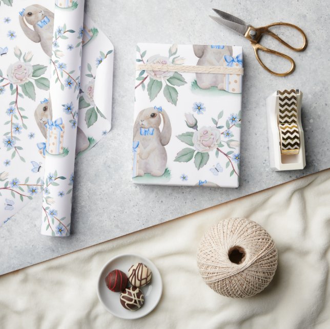 Papel De Regalo Presentes de conejo (Artesanía)