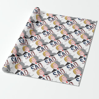 Papel De Regalo Presidente anti sarcástico divertido Donald Trump