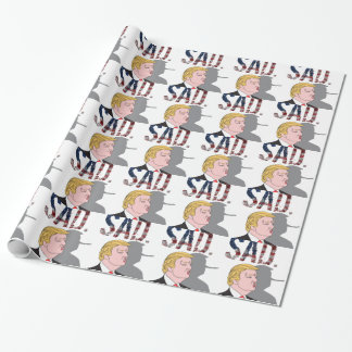 Papel De Regalo Presidente anti sarcástico divertido Donald Trump