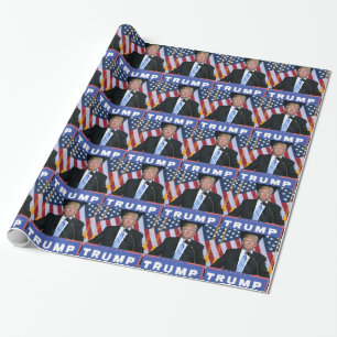Papel De Regalo Presidente Donald Trump