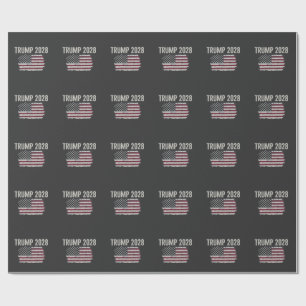 Papel De Regalo Presidente electoral de bandera estadounidense de
