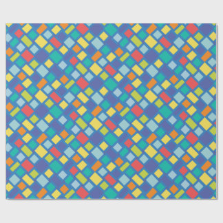 Papel De Regalo Primary Party Checkerboard Niño