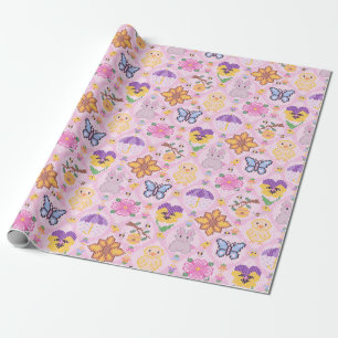 Papel De Regalo Primavera corta