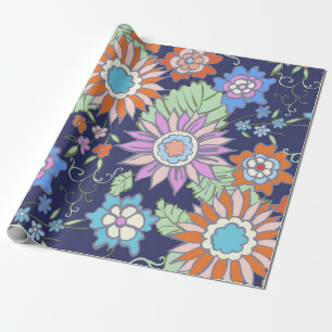 Papel De Regalo Primavera de patrón de fondo sin soldadura floral