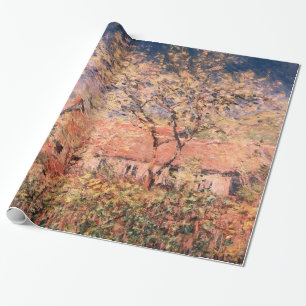 Papel De Regalo Primavera en Giverny de Claude Monet