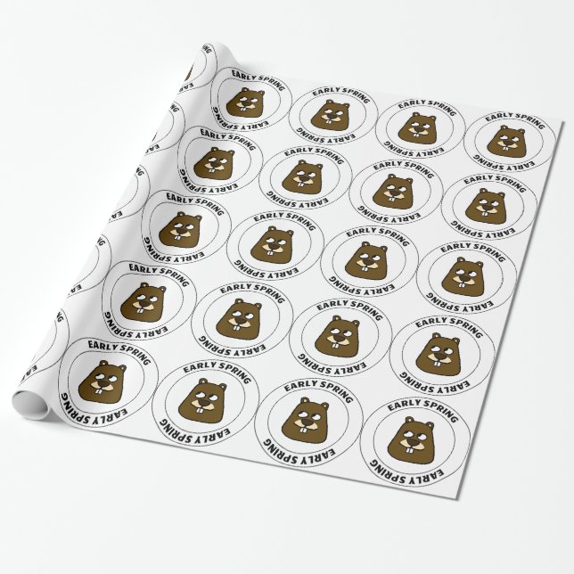 Papel De Regalo Primavera temprana (Desenrollado)