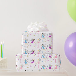 Papel De Regalo Primer cumpleaños de hada