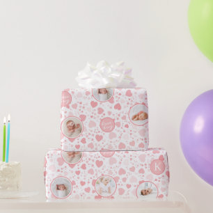 Papel De Regalo Primer cumpleaños Lovebug Personaliza el ajuste de