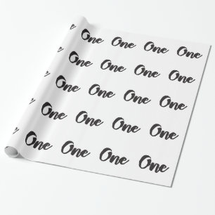 Papel De Regalo Primer cumpleaños Mi primer año
