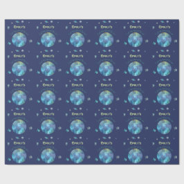 Papel De Regalo Primer cumpleaños | primer viaje alrededor del sol