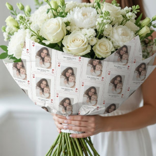 Papel De Regalo Primer Día de la Madre Foto Personalizada 