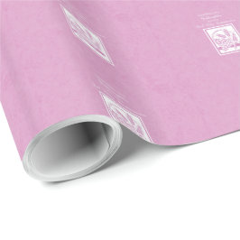 Papel De Regalo Primera Comunión de la ahijada, Rosa