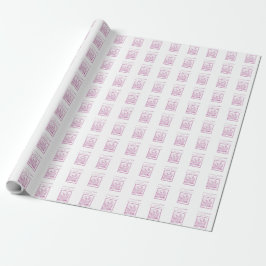 Papel De Regalo Primera Comunión de la Hija, Rosa