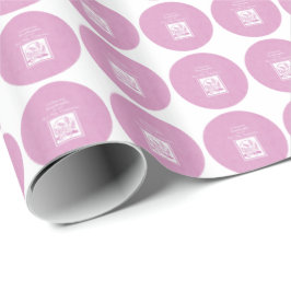 Papel De Regalo Primera Comunión de la nieta, Rosa