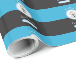 Papel De Regalo Primera comunión del nieto, Copa Azul