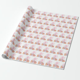 Papel De Regalo Primera Navidad del Bebé